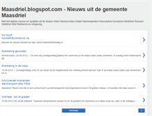 Tablet Screenshot of maasdriel.blogspot.com