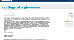 Desktop Screenshot of gloveman.blogspot.com