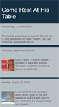 Mobile Screenshot of comerestathistable.blogspot.com
