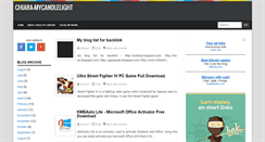 Desktop Screenshot of chiara-mycandlelight.blogspot.com