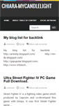 Mobile Screenshot of chiara-mycandlelight.blogspot.com