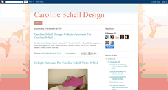 Desktop Screenshot of carolineschelldesign.blogspot.com