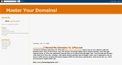 Desktop Screenshot of masteryourdomains.blogspot.com