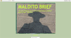 Desktop Screenshot of malditobrief.blogspot.com