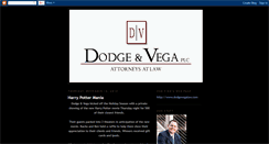 Desktop Screenshot of dodgevegalaw.blogspot.com