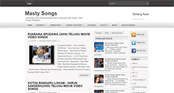 Desktop Screenshot of mastysongs.blogspot.com