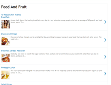 Tablet Screenshot of foodfruit.blogspot.com
