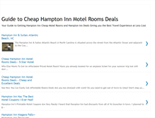 Tablet Screenshot of cheaphamptoninnmotelroomsdeals.blogspot.com