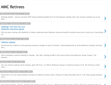 Tablet Screenshot of mmcretirees.blogspot.com