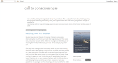 Desktop Screenshot of acalltoconsciousness.blogspot.com