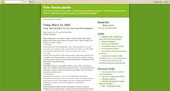 Desktop Screenshot of free-houseplants.blogspot.com