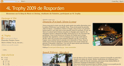 Desktop Screenshot of loiseaududesert.blogspot.com