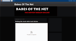 Desktop Screenshot of hotnetbabes.blogspot.com