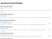 Tablet Screenshot of johnpauljustlikethepope.blogspot.com