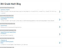 Tablet Screenshot of bmsmath8.blogspot.com