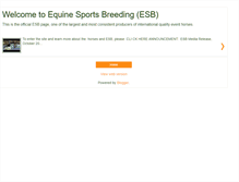Tablet Screenshot of esbhomepage.blogspot.com