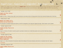 Tablet Screenshot of angieangieslist.blogspot.com