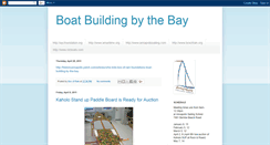 Desktop Screenshot of boatbuildingbythebay-boxofrain.blogspot.com
