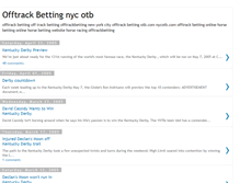 Tablet Screenshot of offtrackbettingnycotb.blogspot.com