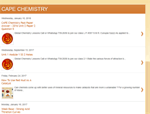 Tablet Screenshot of capechemistry.blogspot.com