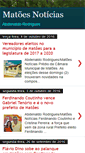 Mobile Screenshot of matoesnoticias.blogspot.com