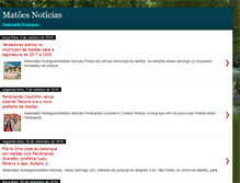 Tablet Screenshot of matoesnoticias.blogspot.com