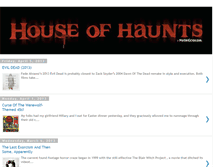 Tablet Screenshot of houseofhaunts.blogspot.com