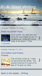 Mobile Screenshot of eawestwriting.blogspot.com