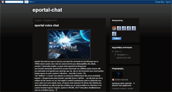 Desktop Screenshot of eportal-chat.blogspot.com