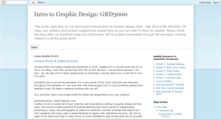 Desktop Screenshot of grd3000-fall2010.blogspot.com