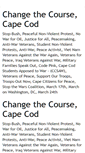 Mobile Screenshot of changethecoursecapecod.blogspot.com