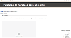 Desktop Screenshot of peliculashomosex.blogspot.com