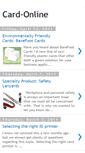 Mobile Screenshot of cardonlineblog.blogspot.com