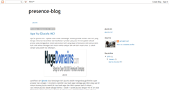 Desktop Screenshot of presence-blog.blogspot.com