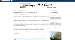 Desktop Screenshot of honeydotcomb.blogspot.com