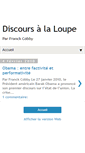 Mobile Screenshot of discoursalaloupe.blogspot.com