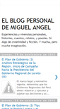 Mobile Screenshot of elblogpersonaldemiguelangel.blogspot.com