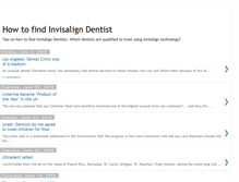 Tablet Screenshot of findinvisaligndentist.blogspot.com