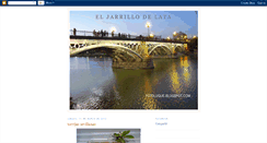 Desktop Screenshot of eljarrillodelata.blogspot.com