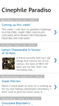 Mobile Screenshot of cinephileparadiso.blogspot.com