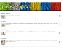 Tablet Screenshot of pinosmagicos.blogspot.com