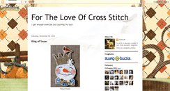 Desktop Screenshot of crossstitchdiva.blogspot.com