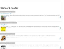 Tablet Screenshot of diaryofarealtor.blogspot.com