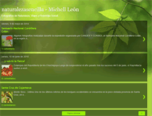 Tablet Screenshot of naturalezasencilla.blogspot.com