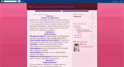 Desktop Screenshot of jazmin-comercio-electronico.blogspot.com