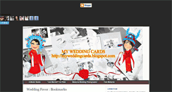 Desktop Screenshot of myweddingcards.blogspot.com