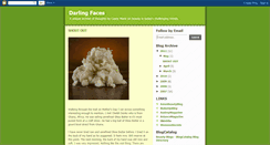 Desktop Screenshot of darlingfaces.blogspot.com