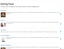 Tablet Screenshot of darlingfaces.blogspot.com