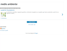 Tablet Screenshot of medio-ambiente-enconflicto.blogspot.com