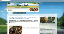 Desktop Screenshot of blogdoibraf.blogspot.com